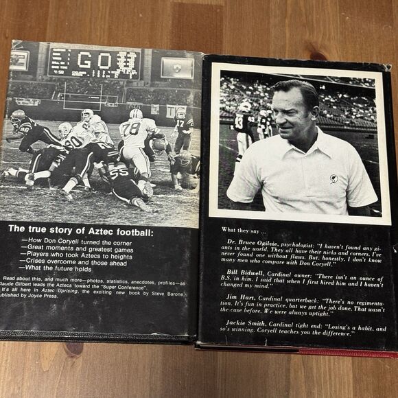 Lot of 2 San Diego State Books - Aztec Rising and Win With Honor  OOP SDSU - Picture 2 of 12